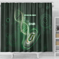 The British Virgin Islands Is In My DNA Shower Curtain - Wonder Print Shop