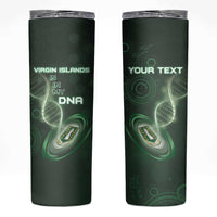 Personalized The British Virgin Islands Is In My DNA Skinny Tumbler - Wonder Print Shop