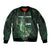 Personalized The British Virgin Islands Is In My DNA Sleeve Zip Bomber Jacket - Wonder Print Shop