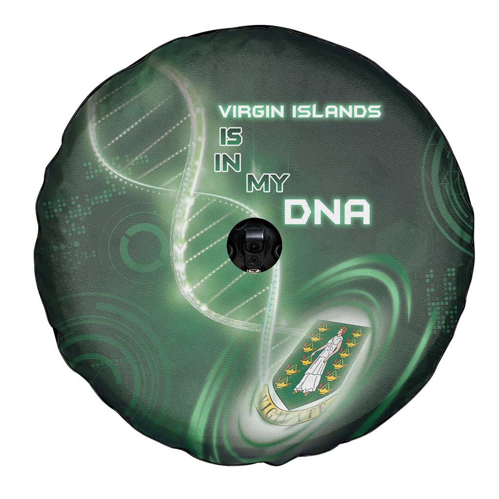 The British Virgin Islands Is In My DNA Spare Tire Cover - Wonder Print Shop