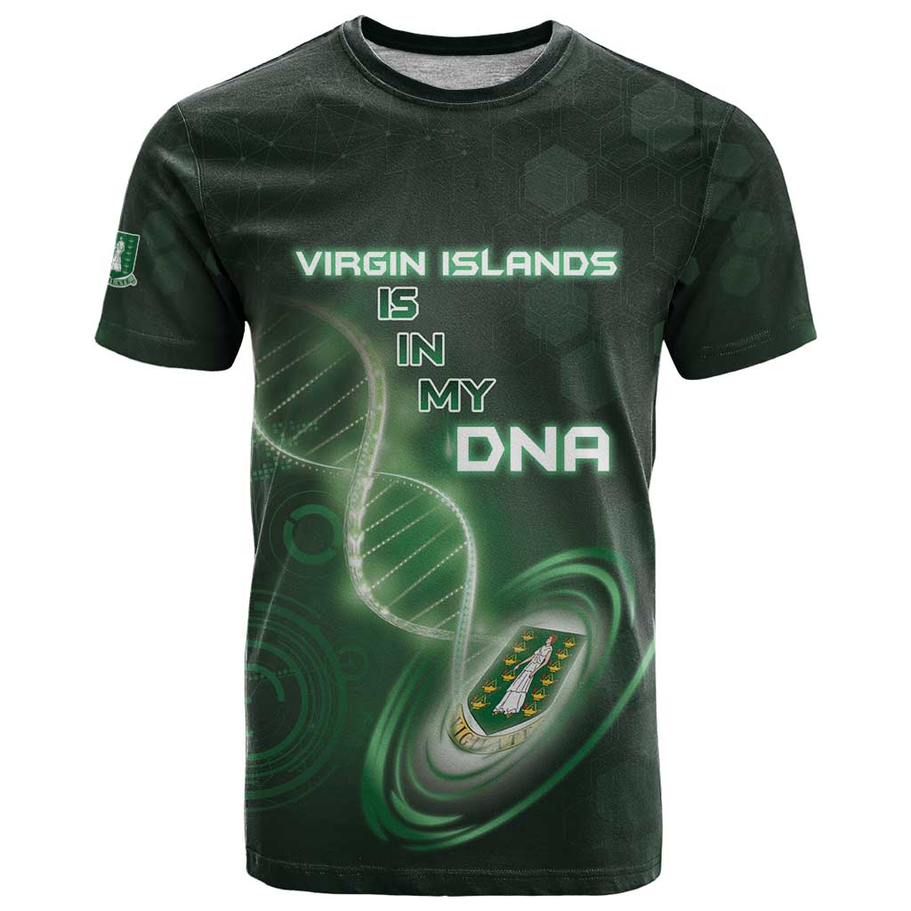 Personalized The British Virgin Islands Is In My DNA T Shirt - Wonder Print Shop