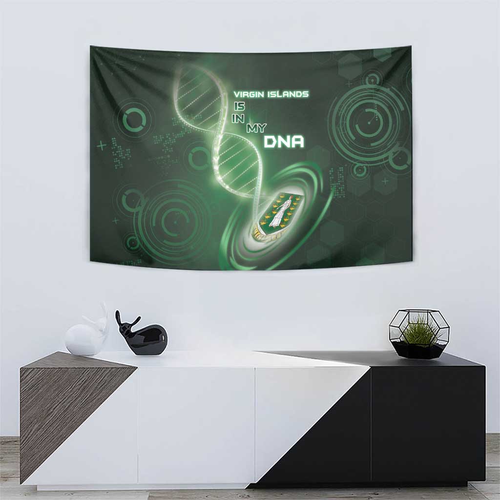 The British Virgin Islands Is In My DNA Tapestry - Wonder Print Shop