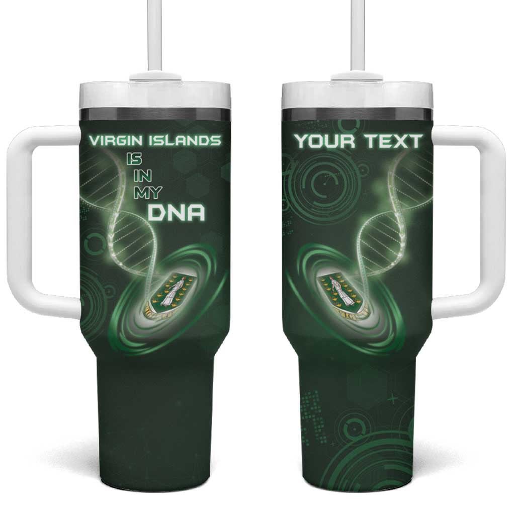 Personalized The British Virgin Islands Is In My DNA Tumbler With Handle - Wonder Print Shop