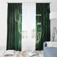 The British Virgin Islands Is In My DNA Window Curtain - Wonder Print Shop