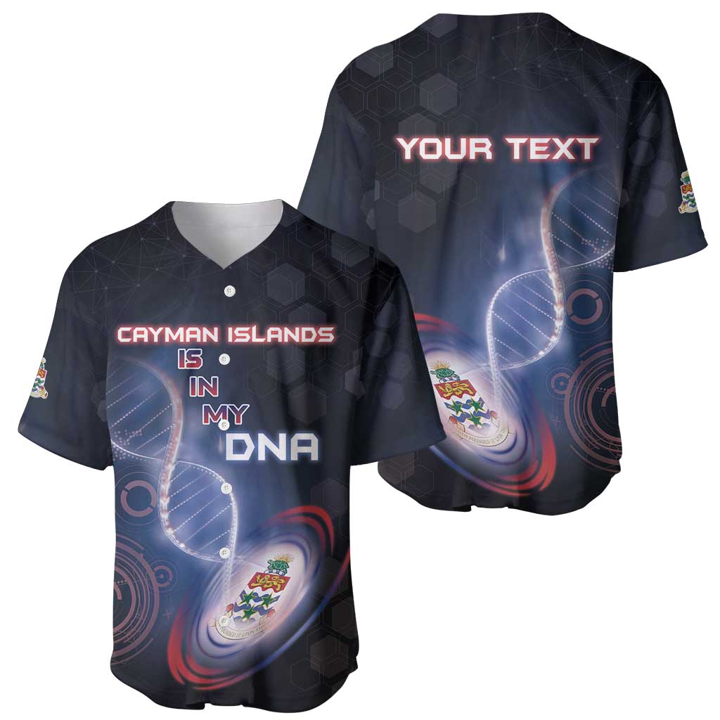 Personalized The Cayman Islands Is In My DNA Baseball Jersey - Wonder Print Shop
