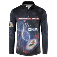 Personalized The Cayman Islands Is In My DNA Button Sweatshirt - Wonder Print Shop