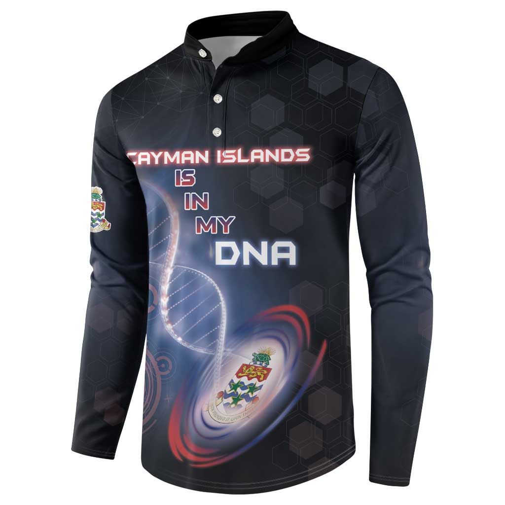 Personalized The Cayman Islands Is In My DNA Button Sweatshirt - Wonder Print Shop