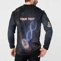Personalized The Cayman Islands Is In My DNA Button Sweatshirt - Wonder Print Shop