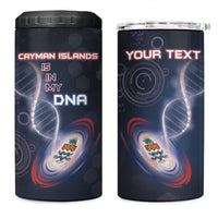 Personalized The Cayman Islands Is In My DNA 4 in 1 Can Cooler Tumbler - Wonder Print Shop