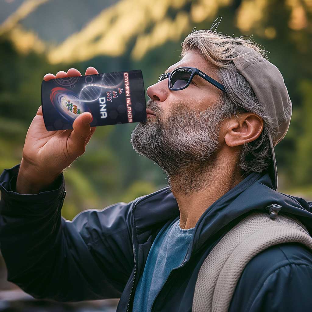 Personalized The Cayman Islands Is In My DNA 4 in 1 Can Cooler Tumbler - Wonder Print Shop