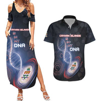 Personalized The Cayman Islands Is In My DNA Couples Matching Summer Maxi Dress and Hawaiian Shirt - Wonder Print Shop