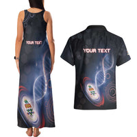 Personalized The Cayman Islands Is In My DNA Couples Matching Tank Maxi Dress and Hawaiian Shirt - Wonder Print Shop