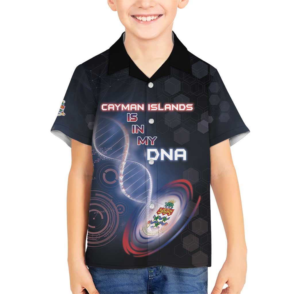 Personalized The Cayman Islands Is In My DNA Family Matching Long Sleeve Bodycon Dress and Hawaiian Shirt - Wonder Print Shop