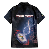 Personalized The Cayman Islands Is In My DNA Family Matching Mermaid Dress and Hawaiian Shirt - Wonder Print Shop