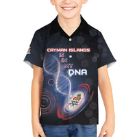 Personalized The Cayman Islands Is In My DNA Family Matching Short Sleeve Bodycon Dress and Hawaiian Shirt - Wonder Print Shop