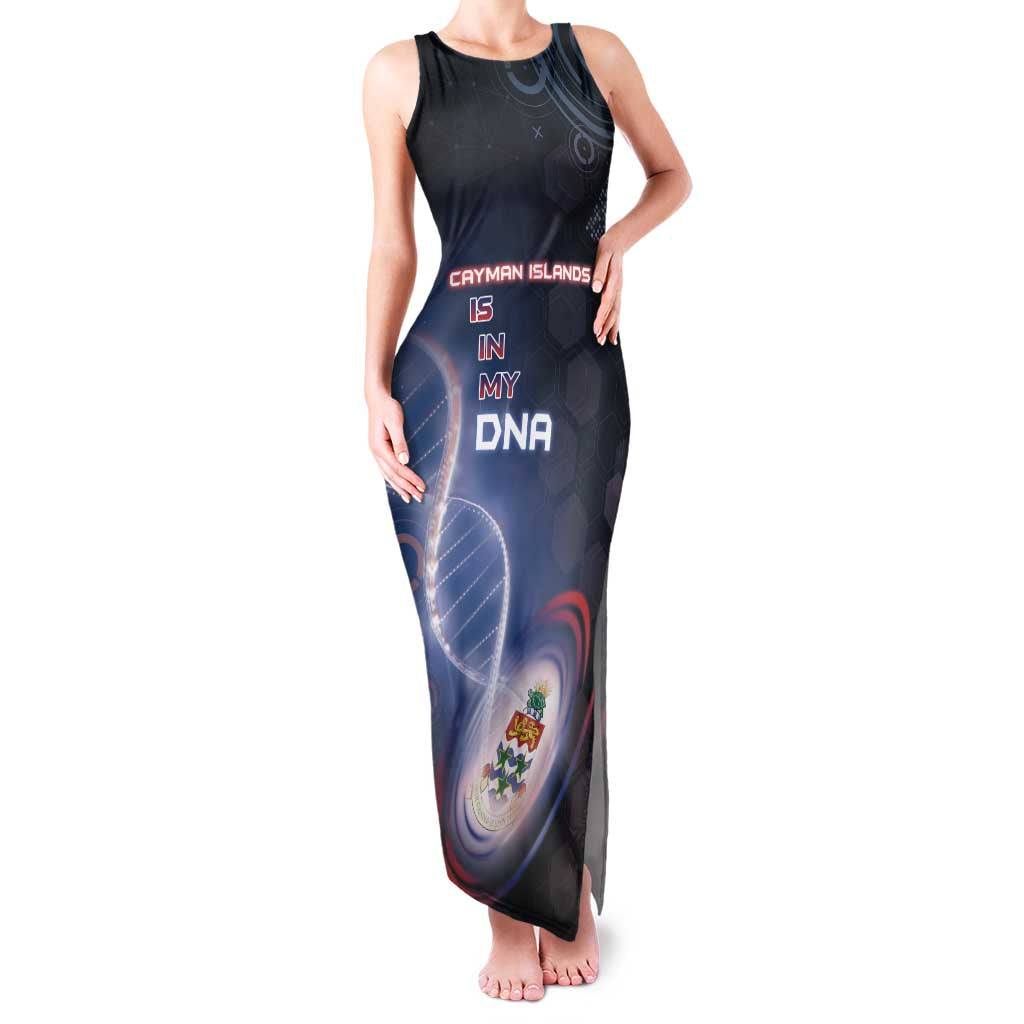 Personalized The Cayman Islands Is In My DNA Family Matching Tank Maxi Dress and Hawaiian Shirt - Wonder Print Shop