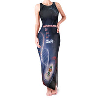 Personalized The Cayman Islands Is In My DNA Family Matching Tank Maxi Dress and Hawaiian Shirt - Wonder Print Shop