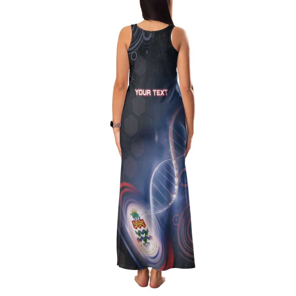 Personalized The Cayman Islands Is In My DNA Family Matching Tank Maxi Dress and Hawaiian Shirt - Wonder Print Shop