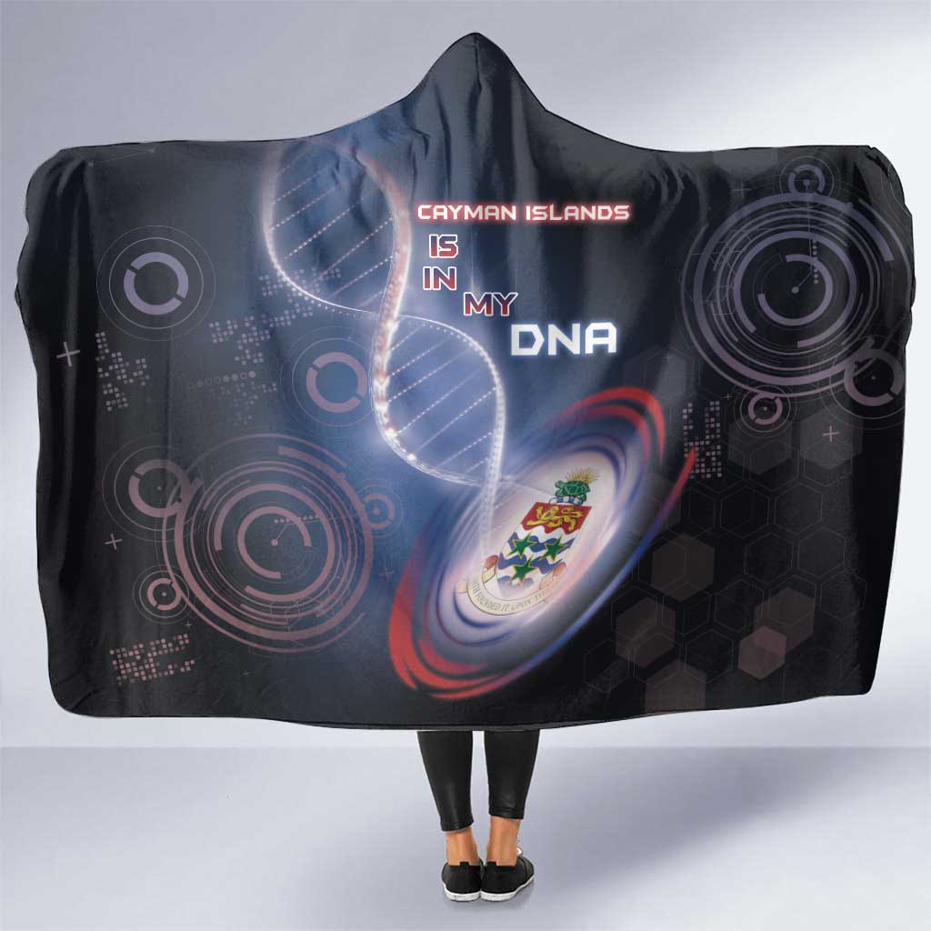 The Cayman Islands Is In My DNA Hooded Blanket - Wonder Print Shop