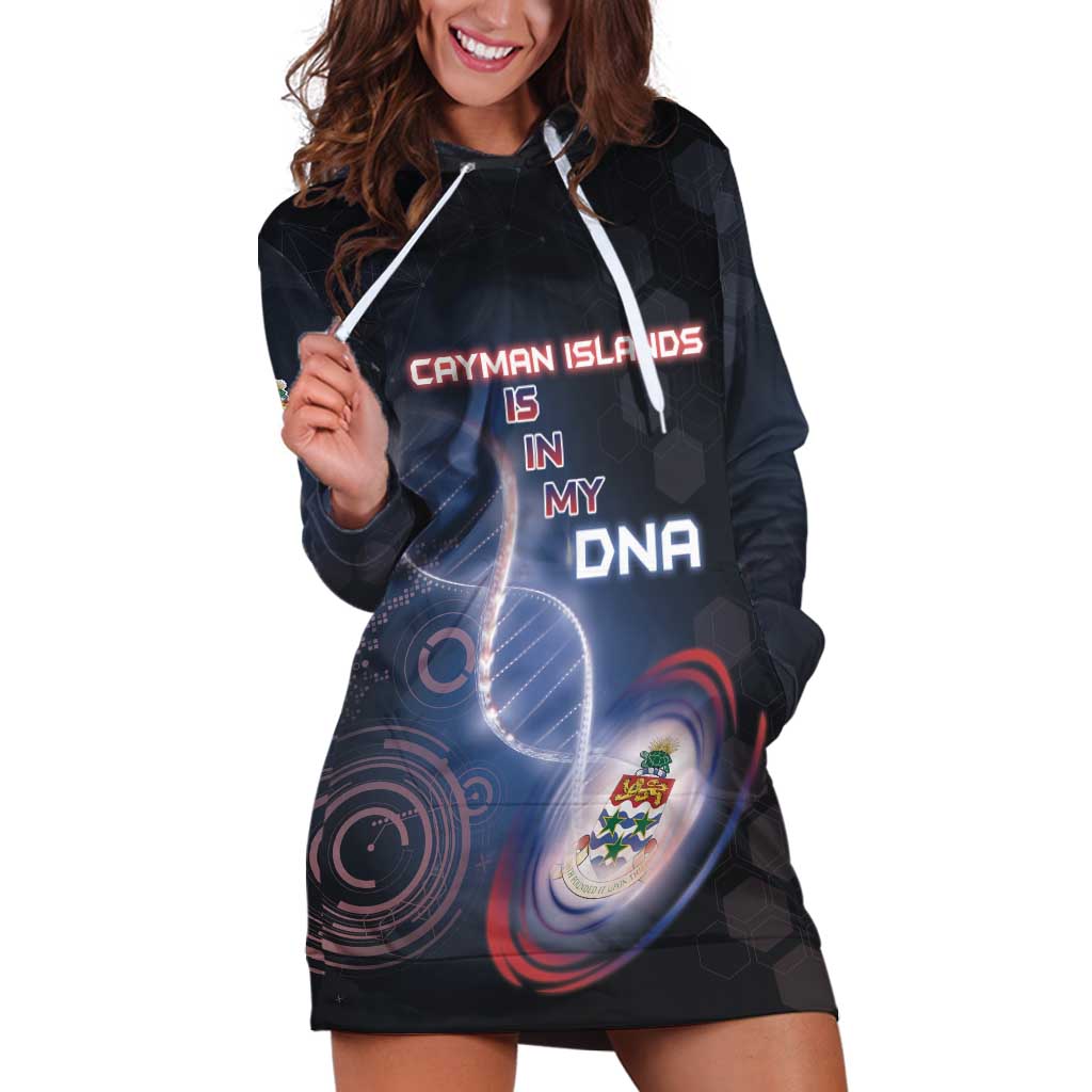 Personalized The Cayman Islands Is In My DNA Hoodie Dress - Wonder Print Shop