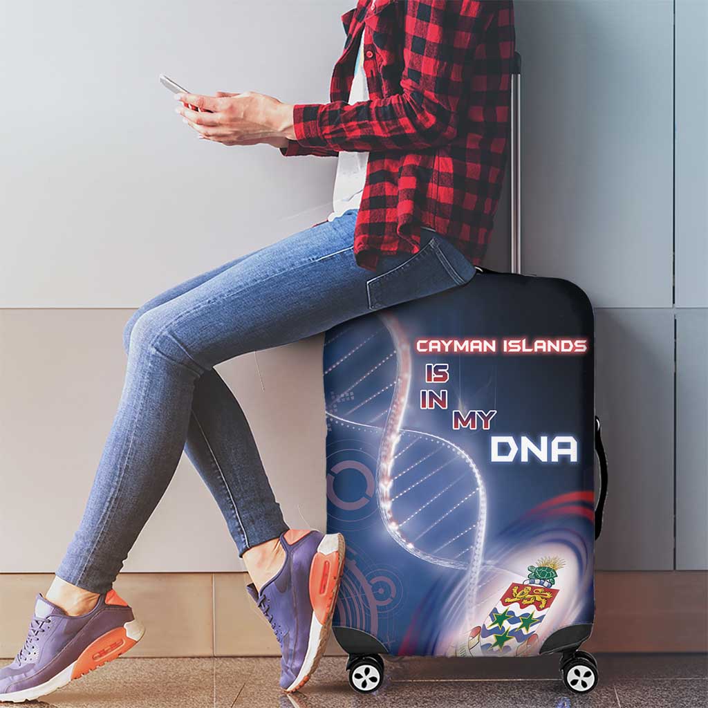 The Cayman Islands Is In My DNA Luggage Cover - Wonder Print Shop