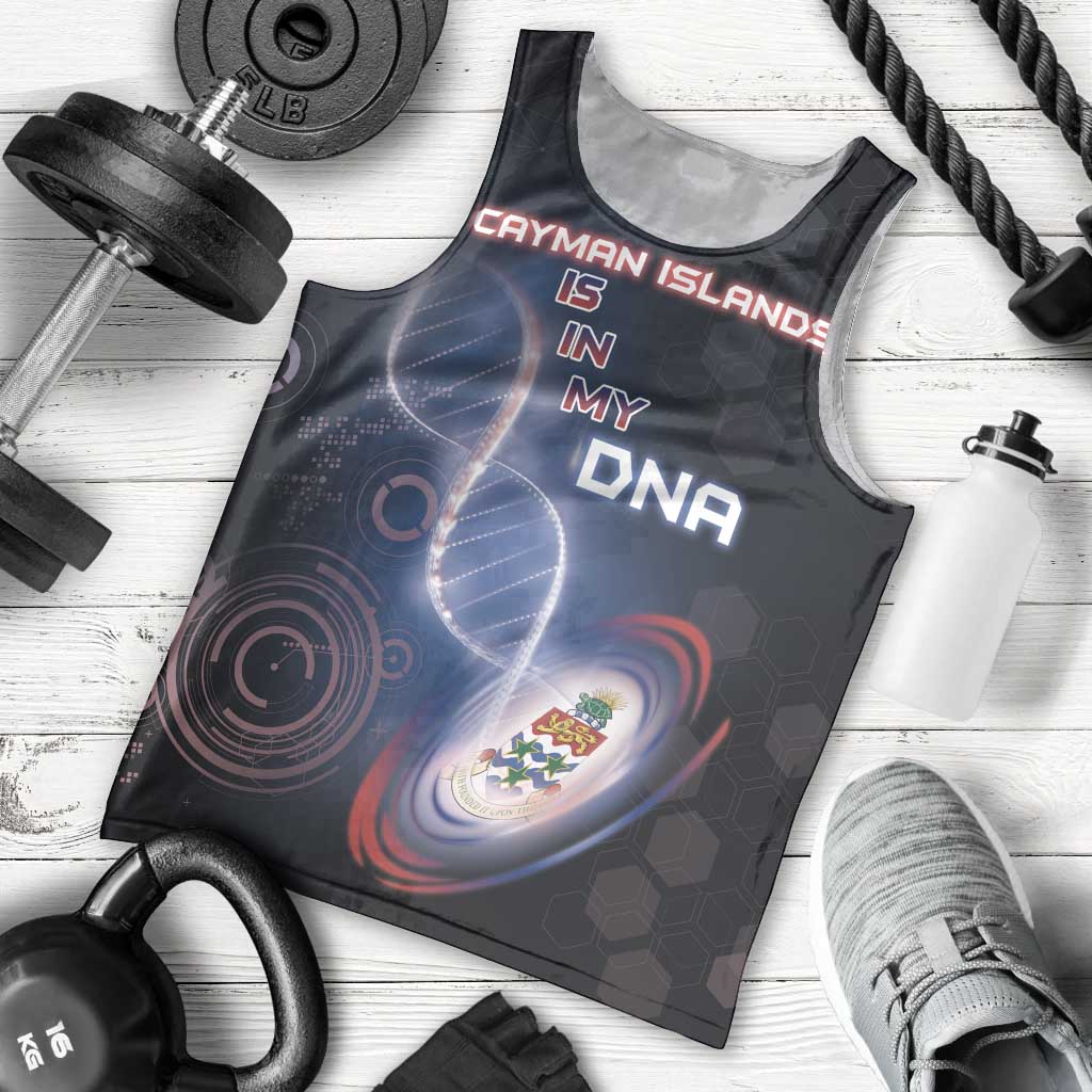 Personalized The Cayman Islands Is In My DNA Men Tank Top - Wonder Print Shop