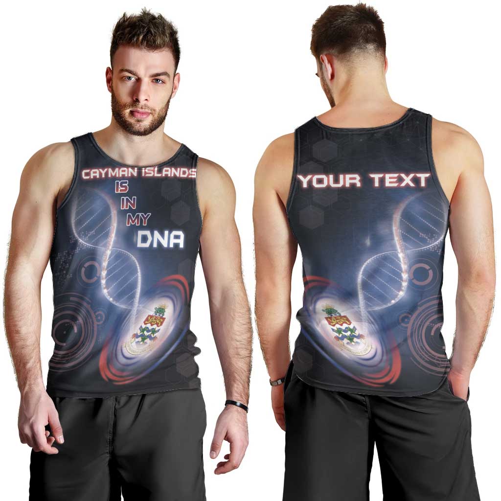 Personalized The Cayman Islands Is In My DNA Men Tank Top - Wonder Print Shop