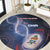 The Cayman Islands Is In My DNA Round Carpet - Wonder Print Shop