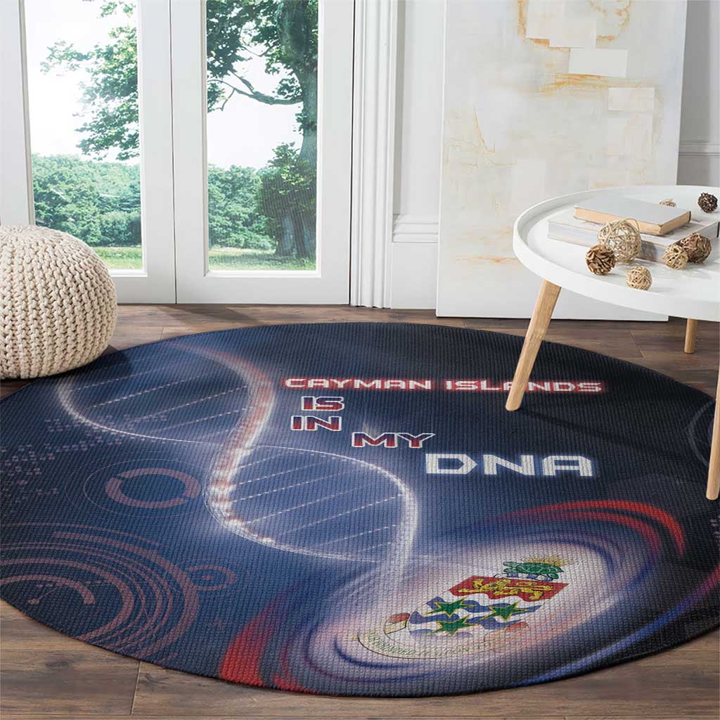 The Cayman Islands Is In My DNA Round Carpet - Wonder Print Shop