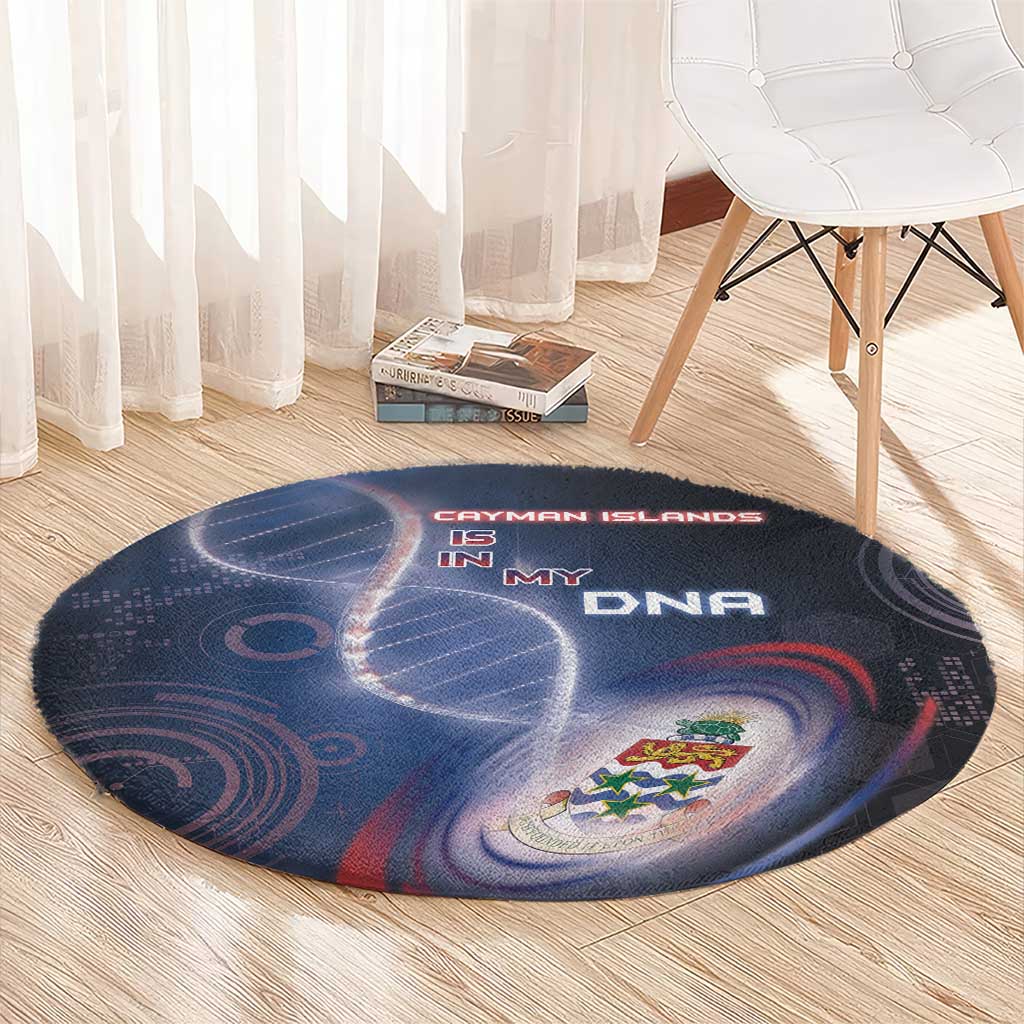 The Cayman Islands Is In My DNA Round Carpet - Wonder Print Shop