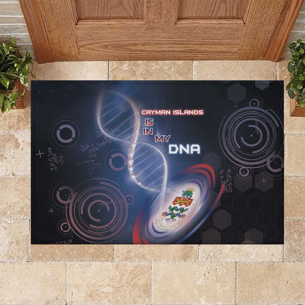 The Cayman Islands Is In My DNA Rubber Doormat - Wonder Print Shop