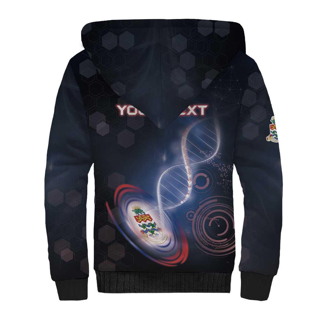 Personalized The Cayman Islands Is In My DNA Sherpa Hoodie - Wonder Print Shop