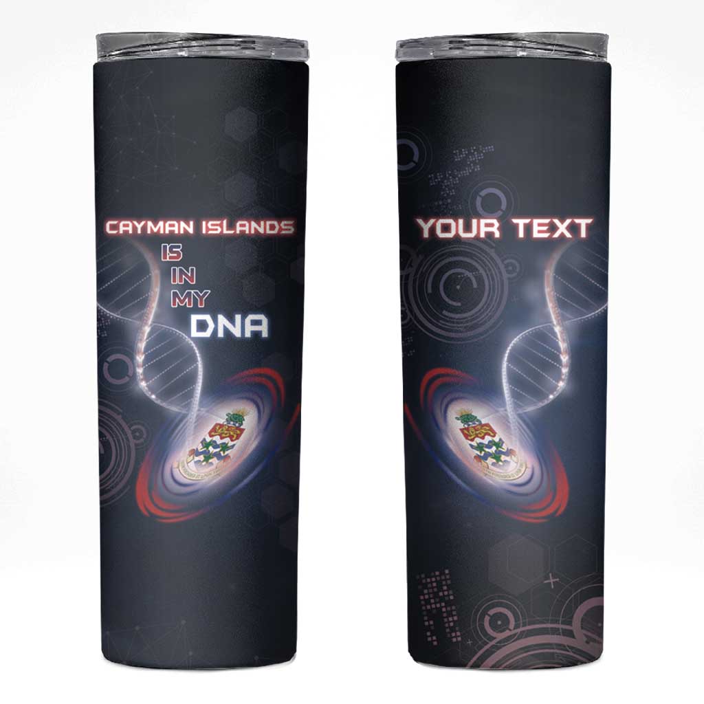 Personalized The Cayman Islands Is In My DNA Skinny Tumbler - Wonder Print Shop