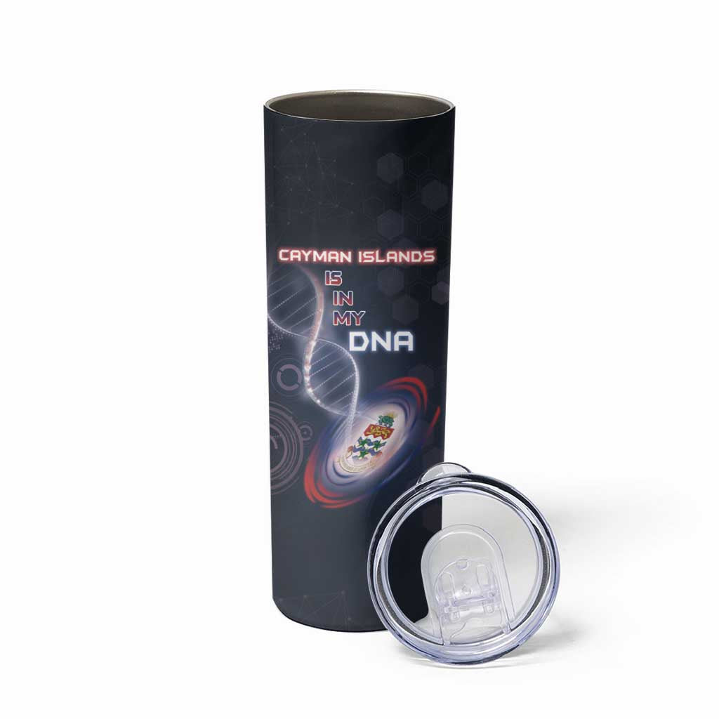 Personalized The Cayman Islands Is In My DNA Skinny Tumbler - Wonder Print Shop