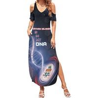Personalized The Cayman Islands Is In My DNA Summer Maxi Dress - Wonder Print Shop
