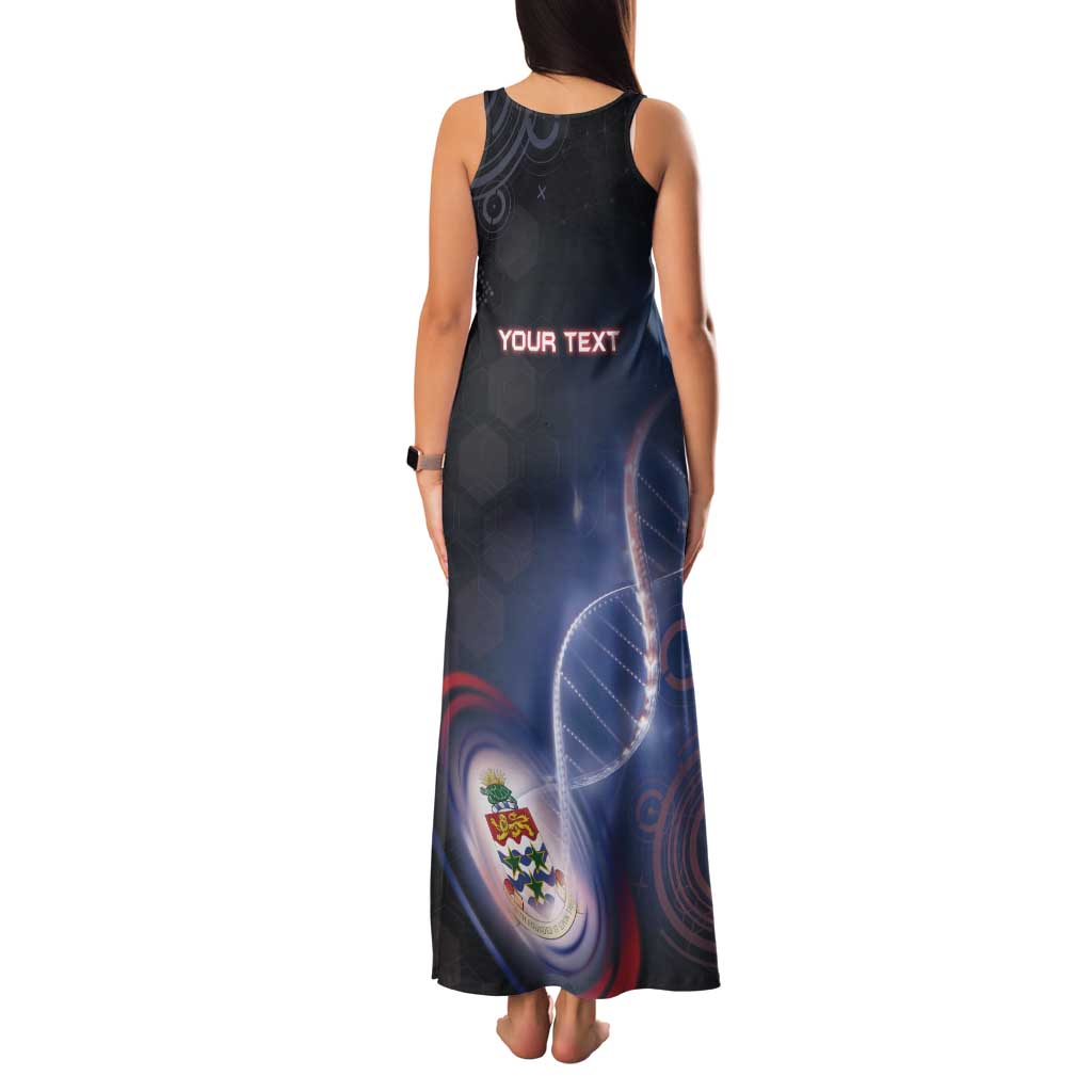 Personalized The Cayman Islands Is In My DNA Tank Maxi Dress - Wonder Print Shop