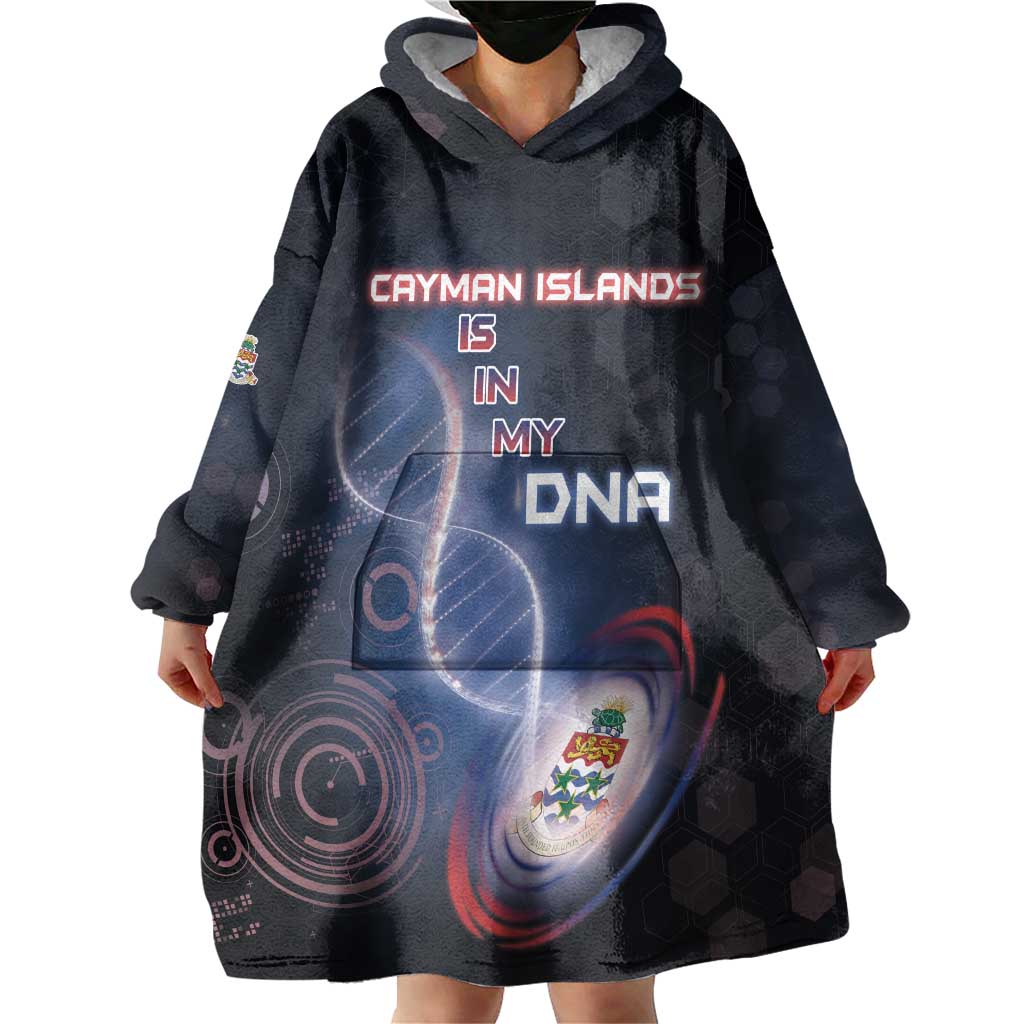 Personalized The Cayman Islands Is In My DNA Wearable Blanket Hoodie - Wonder Print Shop