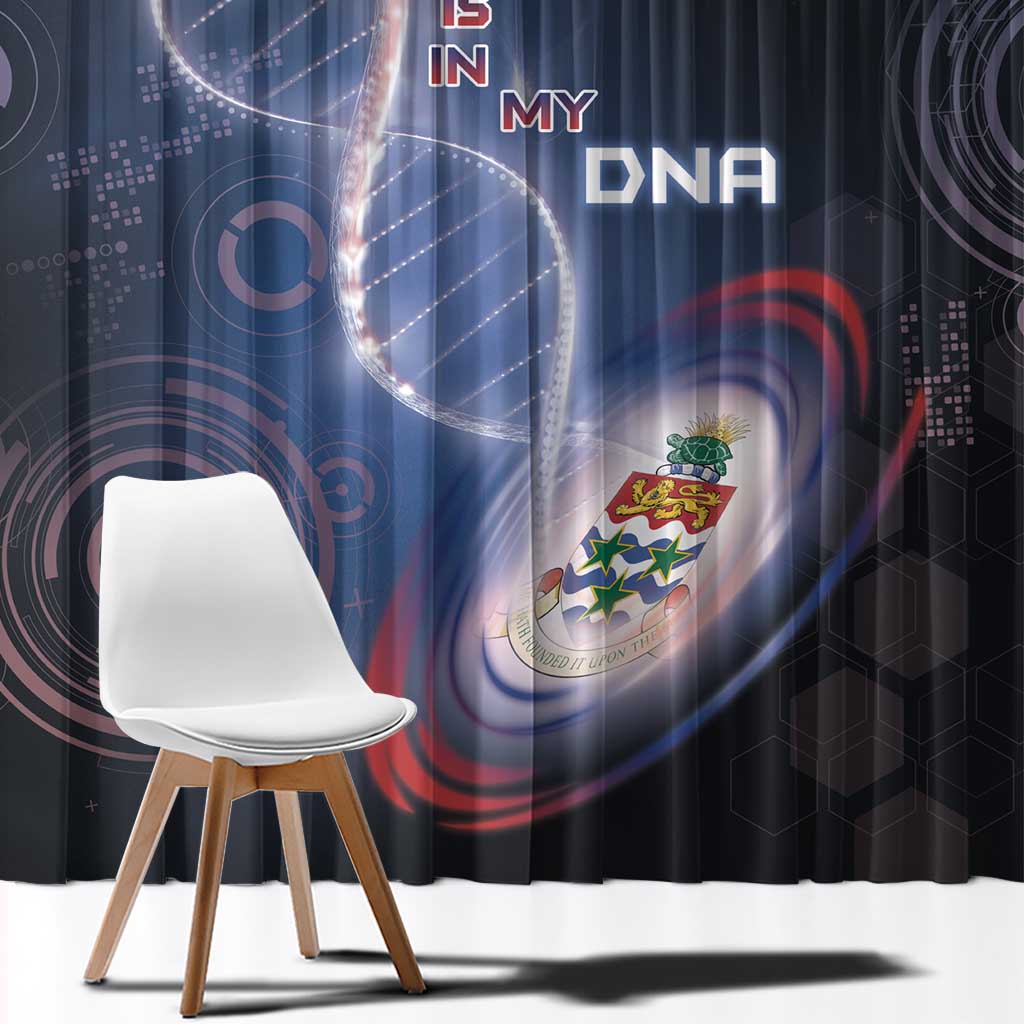 The Cayman Islands Is In My DNA Window Curtain - Wonder Print Shop