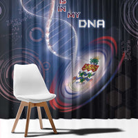 The Cayman Islands Is In My DNA Window Curtain - Wonder Print Shop