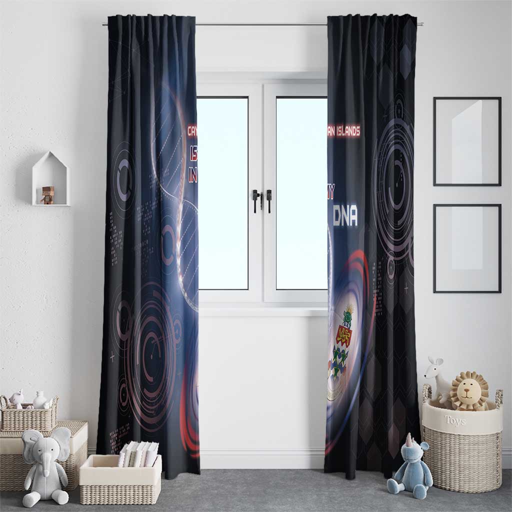 The Cayman Islands Is In My DNA Window Curtain - Wonder Print Shop
