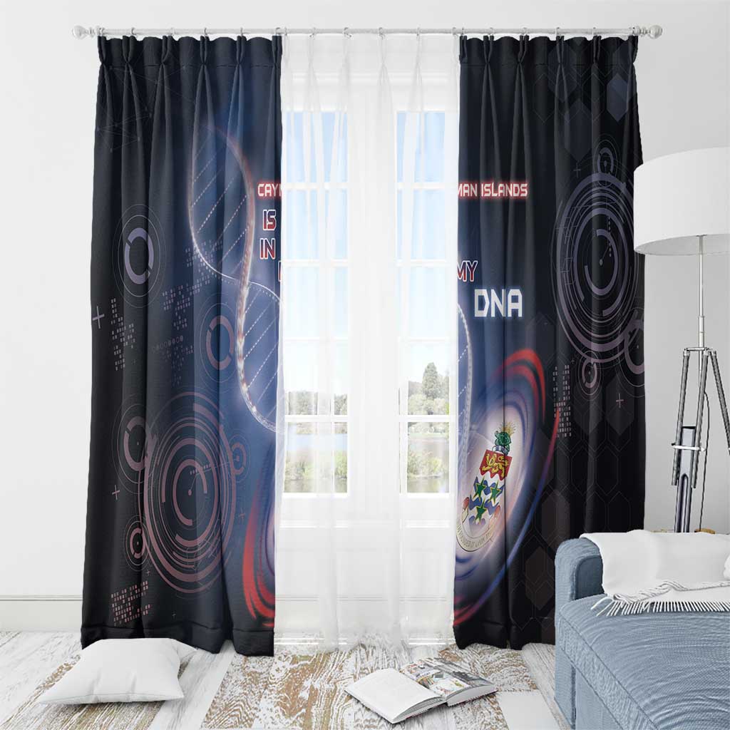 The Cayman Islands Is In My DNA Window Curtain - Wonder Print Shop