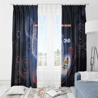 The Cayman Islands Is In My DNA Window Curtain - Wonder Print Shop