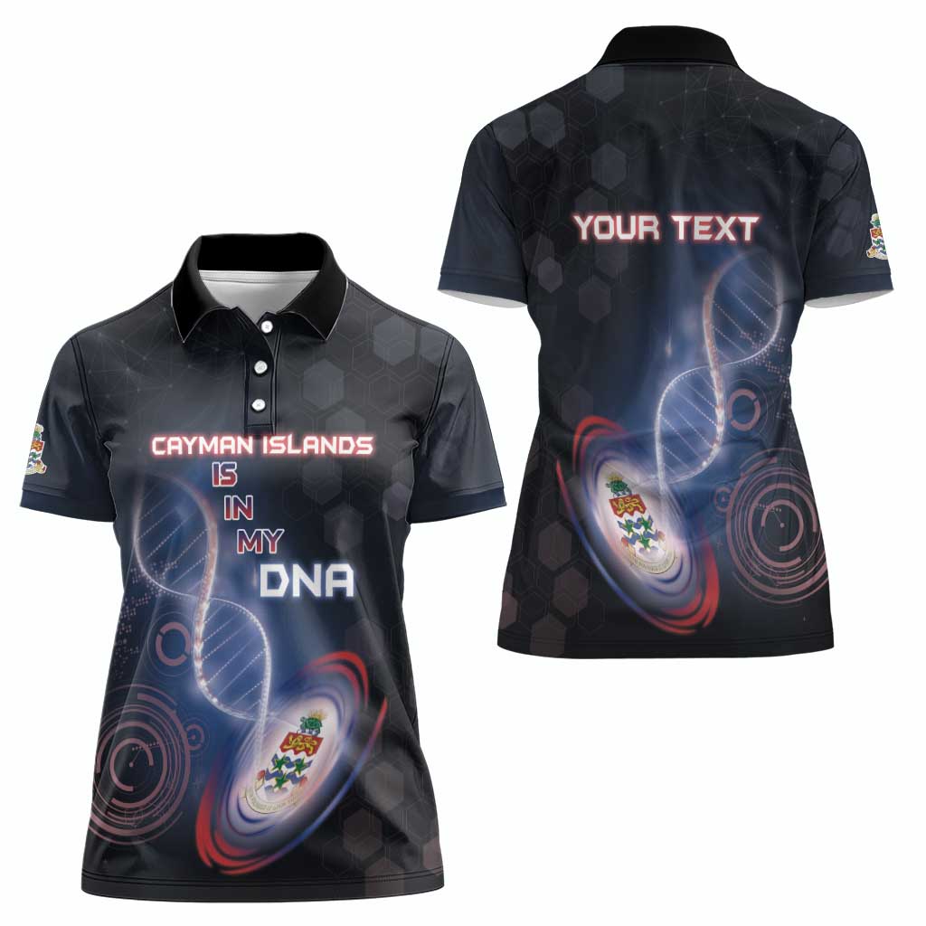 Personalized The Cayman Islands Is In My DNA Women Polo Shirt - Wonder Print Shop
