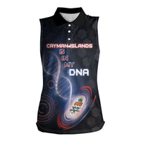 Personalized The Cayman Islands Is In My DNA Women Sleeveless Polo Shirt - Wonder Print Shop