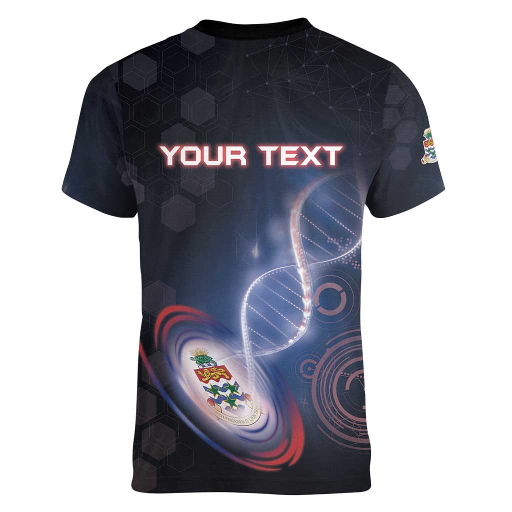 Personalized The Cayman Islands Is In My DNA Women V-Neck T-Shirt - Wonder Print Shop