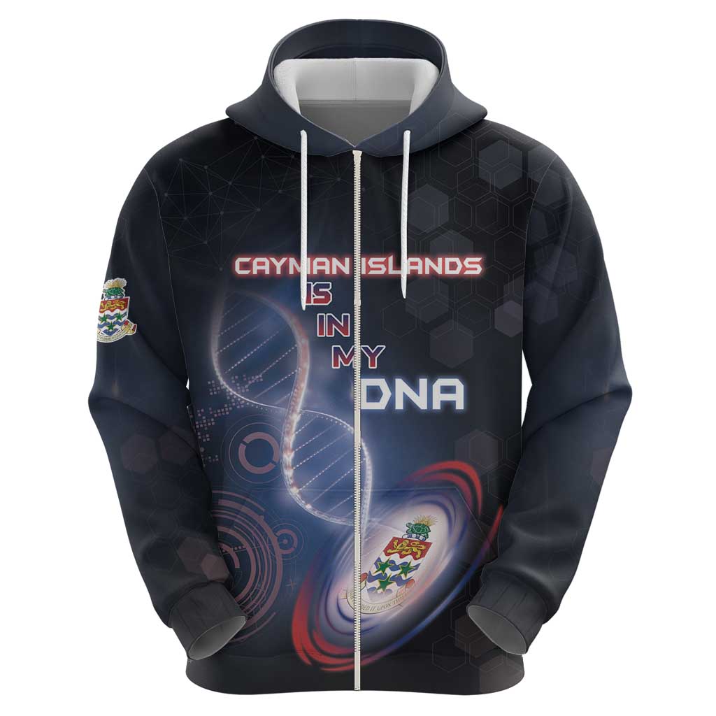 Personalized The Cayman Islands Is In My DNA Zip Hoodie - Wonder Print Shop