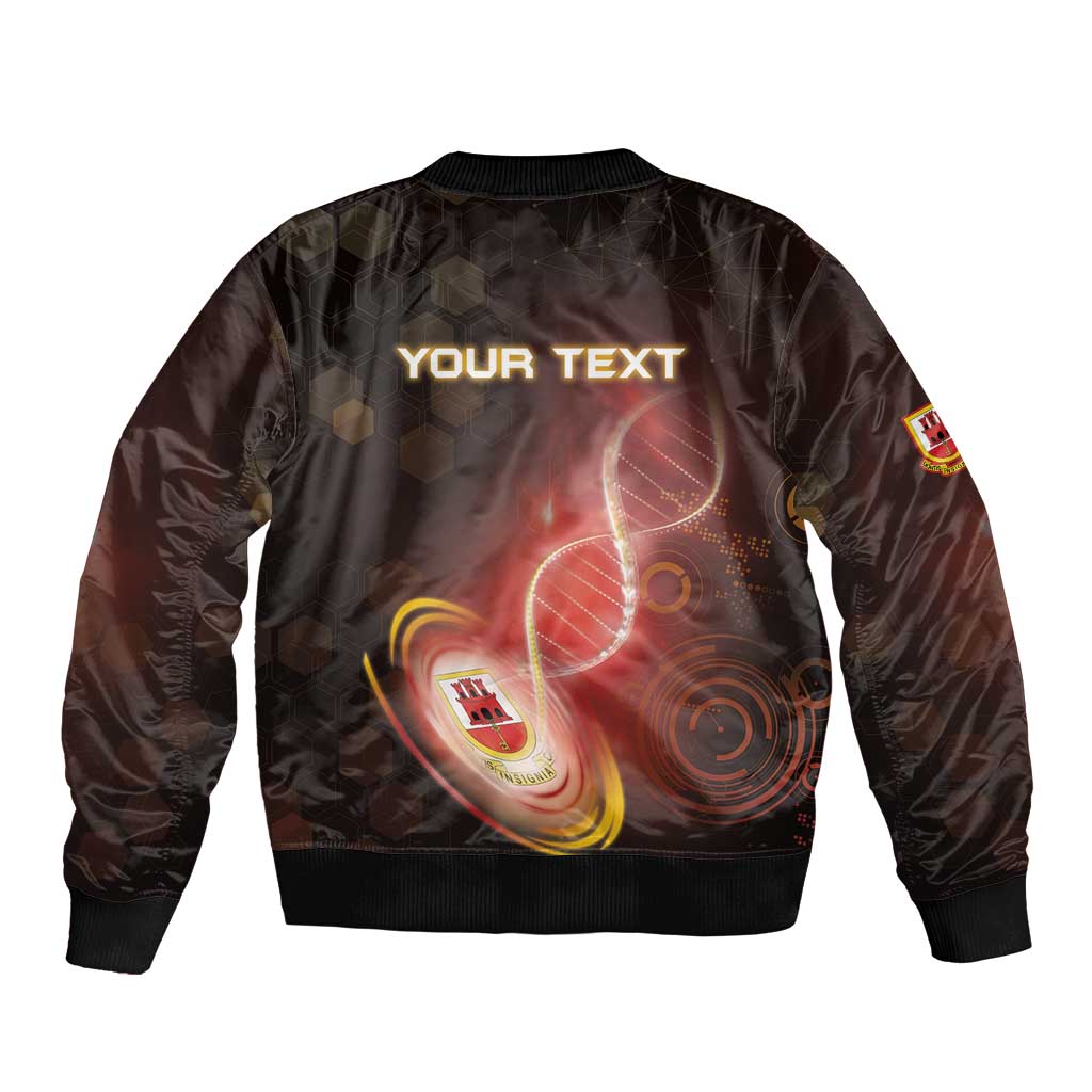 Personalized Gibraltar Is In My DNA Bomber Jacket - Wonder Print Shop