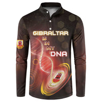 Personalized Gibraltar Is In My DNA Button Sweatshirt - Wonder Print Shop