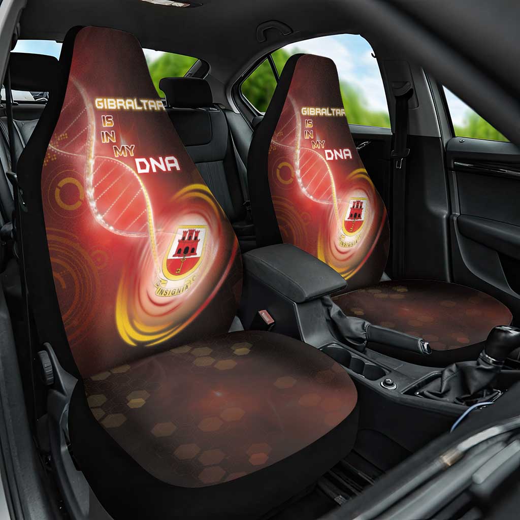 Gibraltar Is In My DNA Car Seat Cover - Wonder Print Shop
