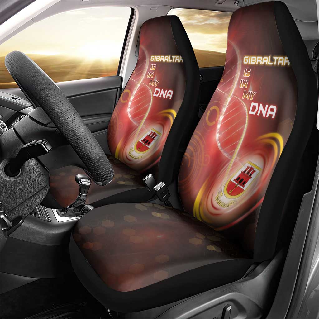 Gibraltar Is In My DNA Car Seat Cover - Wonder Print Shop